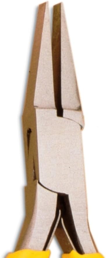 Flat Nose Jewelry Plier With Spring 4-3/4"