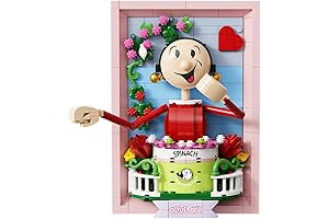 Popeye and Olive Oyl 3D Art Blocks