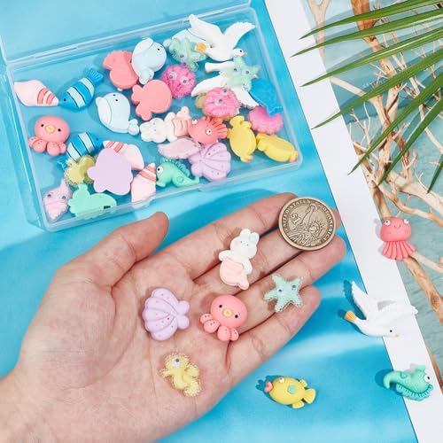 Breloques animaux marins pour customiser facilement vos objets plats - 4