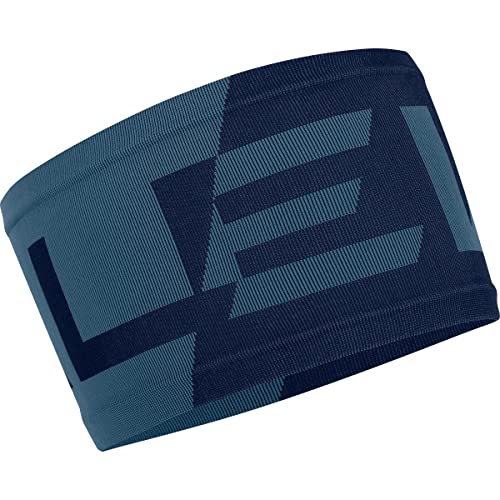 Salewa Pedroc Headband azul Poseidon 58 accesorio elastico para correr por la montana y trekking