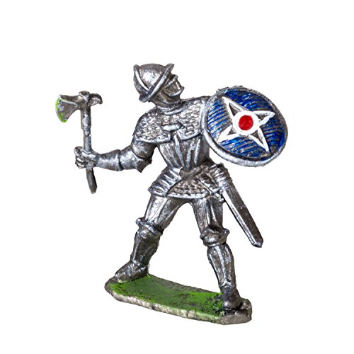 MAROLIN Plastik Spielfiguren Sortiment Ritter - 10 Figuren - Deutsches Manufakturprodukt – Bild 5