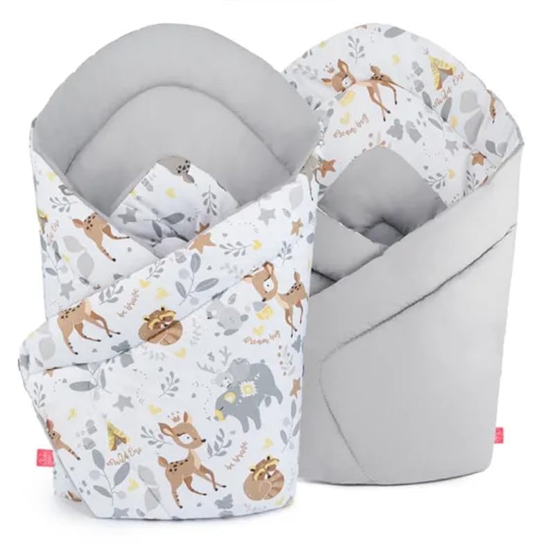 Baby Safe Fasciatoio Bambino, 100% cotone biologico Certificato OEKO-TEX Coperta a Sacco Neonato, Copertine avvolgenti, Unisex Ragazzi Ragazze Coperta per avvolgere il bambino neonate|F1