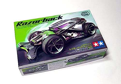 Tamiya Mini 4WD Razorback voiture miniature 1/32 course circuit châssis FM-A 18713
