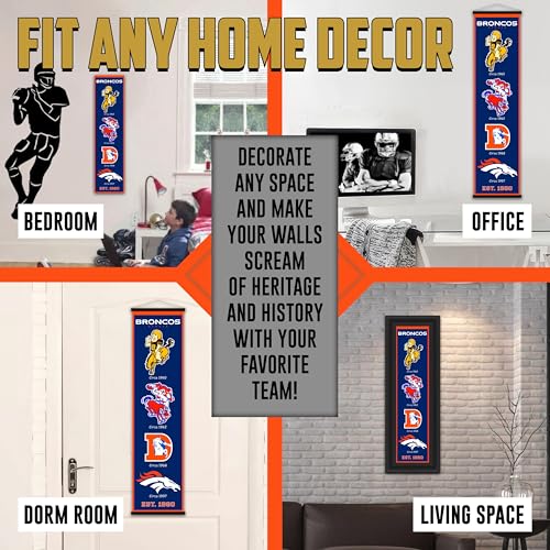 NFL Denver Broncos Heritage Banner - Thumbnail 4