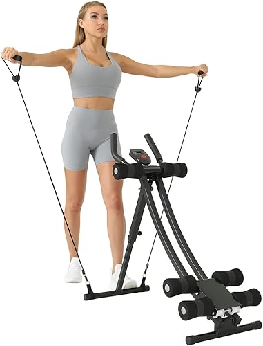 Miniatura 6 de Equipo de entrenamiento AB, máquina de abdominales para gimnasio en casa para ejercicio abdominal y entrenamiento de fuerza, equipo de fitness