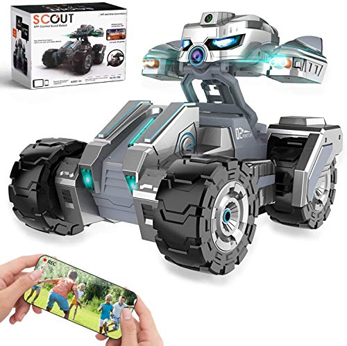 Preisvergleich Produktbild HBUDS RC Car Fernbedienungsauto mit HD-Kamera, Hochgeschwindigkeitsrennen im Gelände, Aufladeschwerkraftsensor Rc Truck für Kinder & Erwachsene