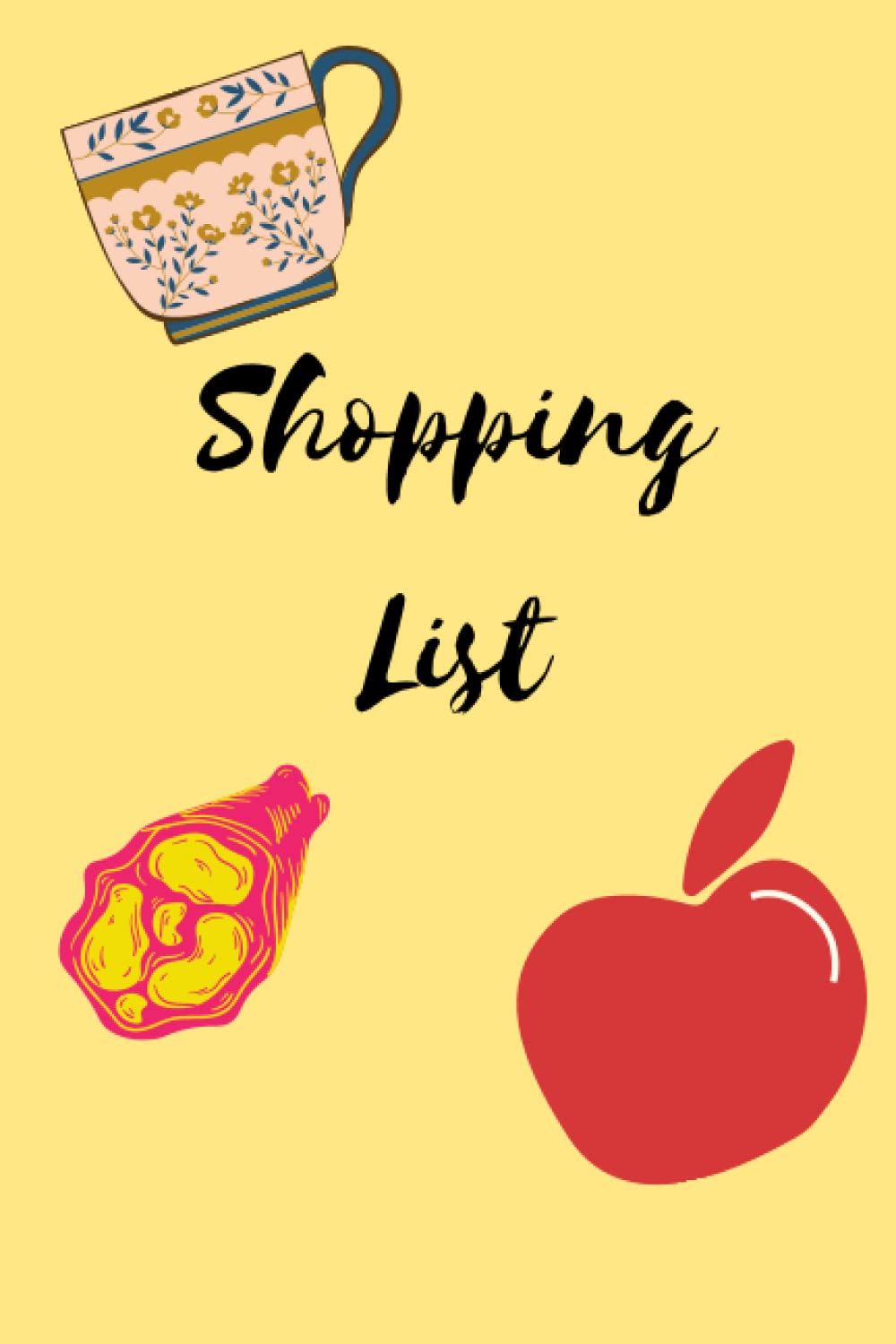 Shopping List: A simple shopping list notebook to keep track of all your weekly shopping