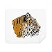 Tiger Head Close-up King Animal Cleaning Cloth Screen Cleaner 2pcs Suede Fabric