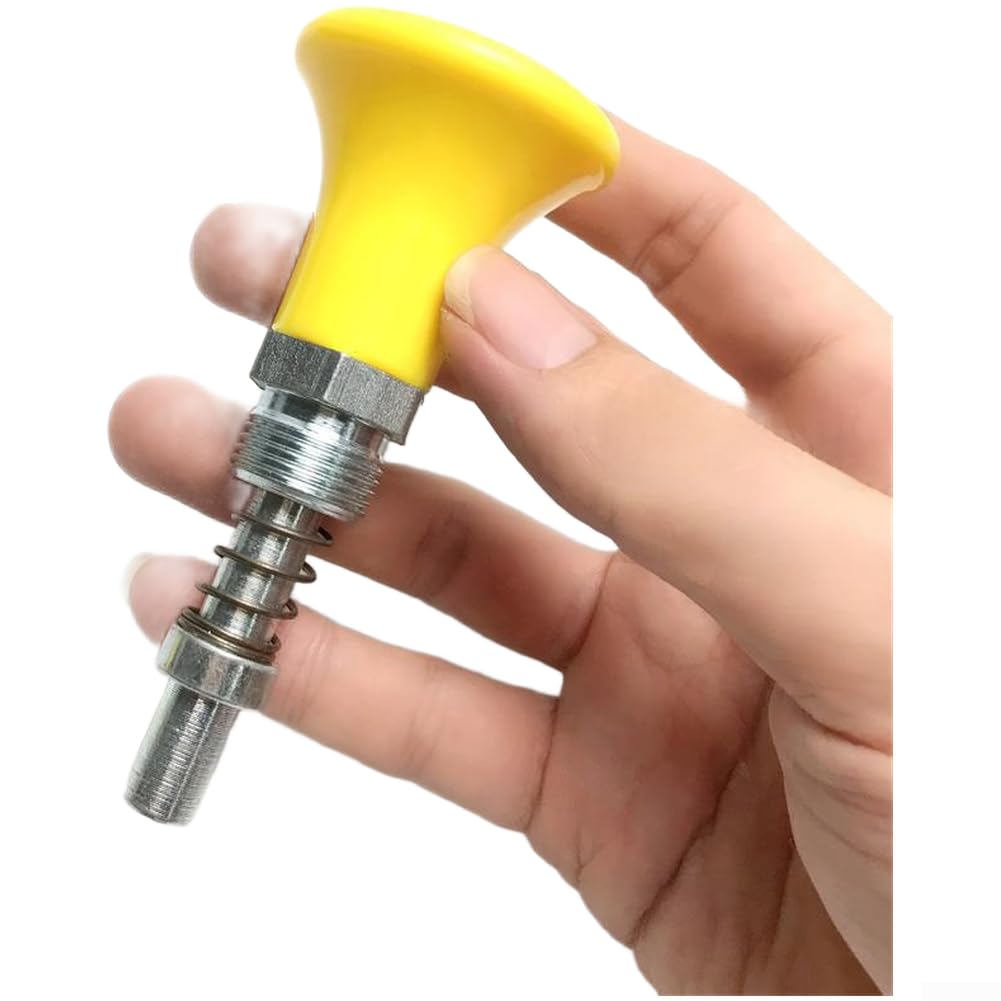 Clavija de Seguridad M20 con Mango Ergonómico Amarillo