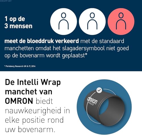 Omron X3 Comfort bloeddrukmeter – IntelliWrap 22-42 cm - View 3