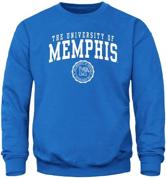 Barnesmith Crewneck Sweatshirt for College, Heritage Logo, Adult Unisex