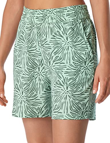 Schiesser Damen Schlafhose kurz Baumwolle - Mix + Relax