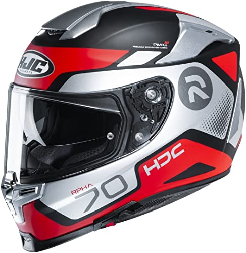 HJC HELMET R-PHA-70 SHUKY BLACK/GREY/RED L