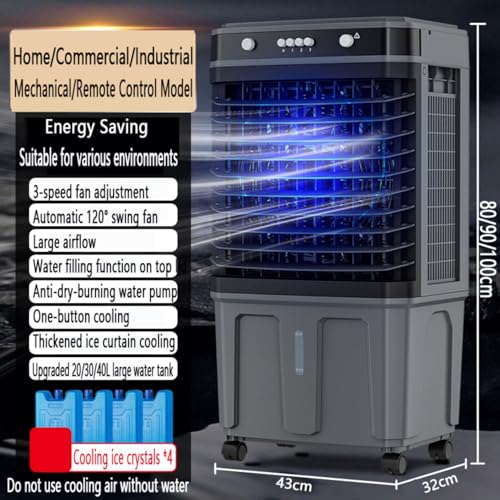 Climatiseur mobile silencieux rafraichisseur d'air 120