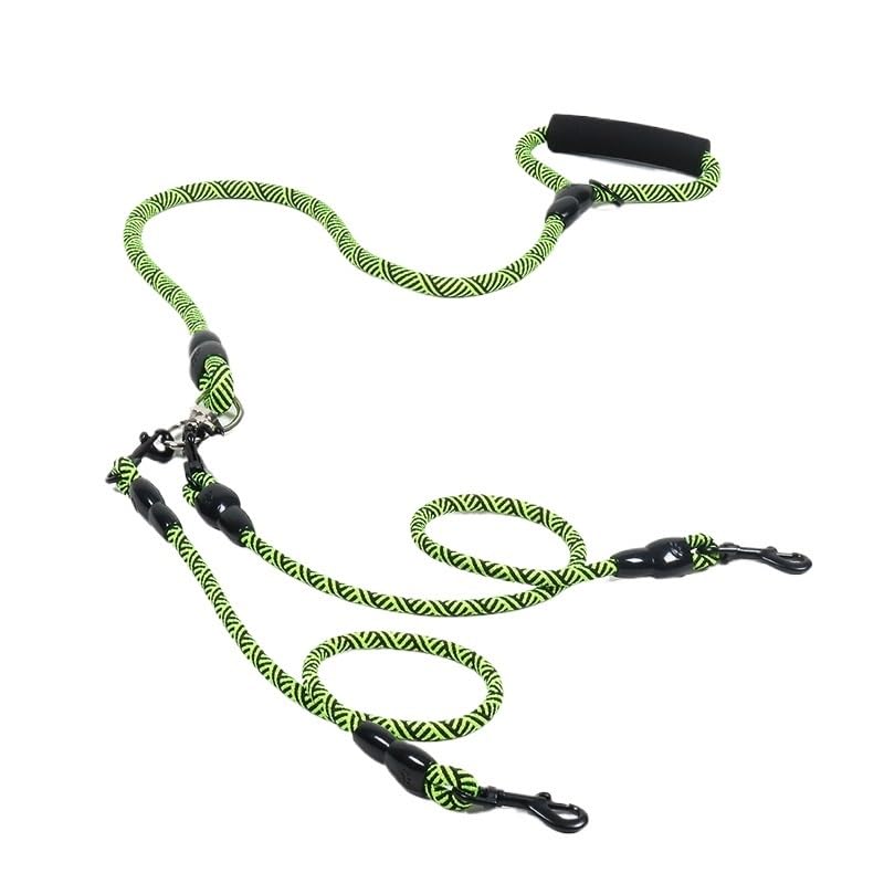 Laisse multi-chien 3 en 1 évite les nœuds et protège vos mains