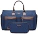 Convertible Garment Bag with Toiletry Bag, Modoker Carry on Garment Duffel Bag for Men Women - 2 in 1 Hanging Suitcase Suit Travel Bags, Blue