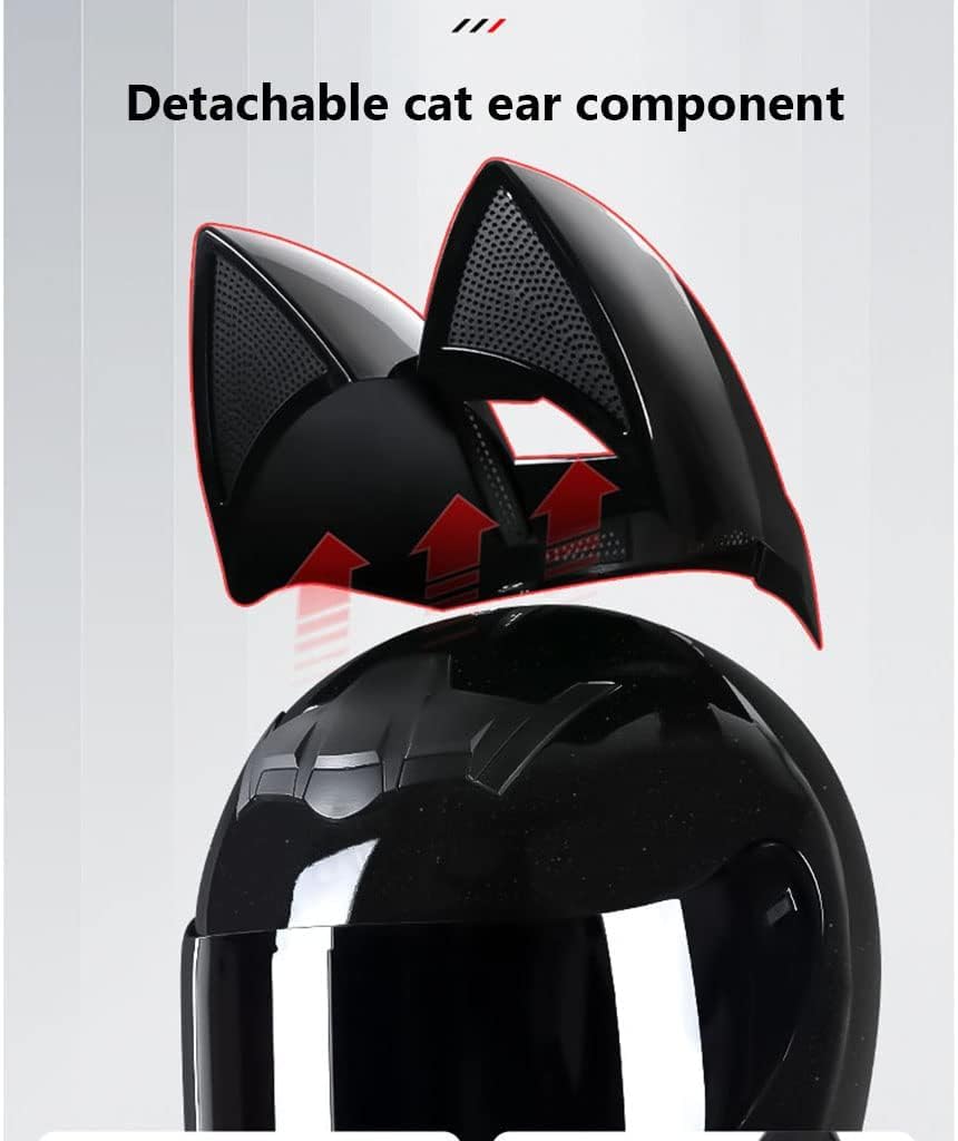 dot approved cat motorcycle helmet Amazon.com: Cat Ear Bluetooth Motorcycle Helmet, DOT Certification Full  Face Flip-Up Motorbike Helmet, Cool Cute Cat Helmets with HD Visor and  Ventilation Syste, for Adults Men Women S~XL : Automotive