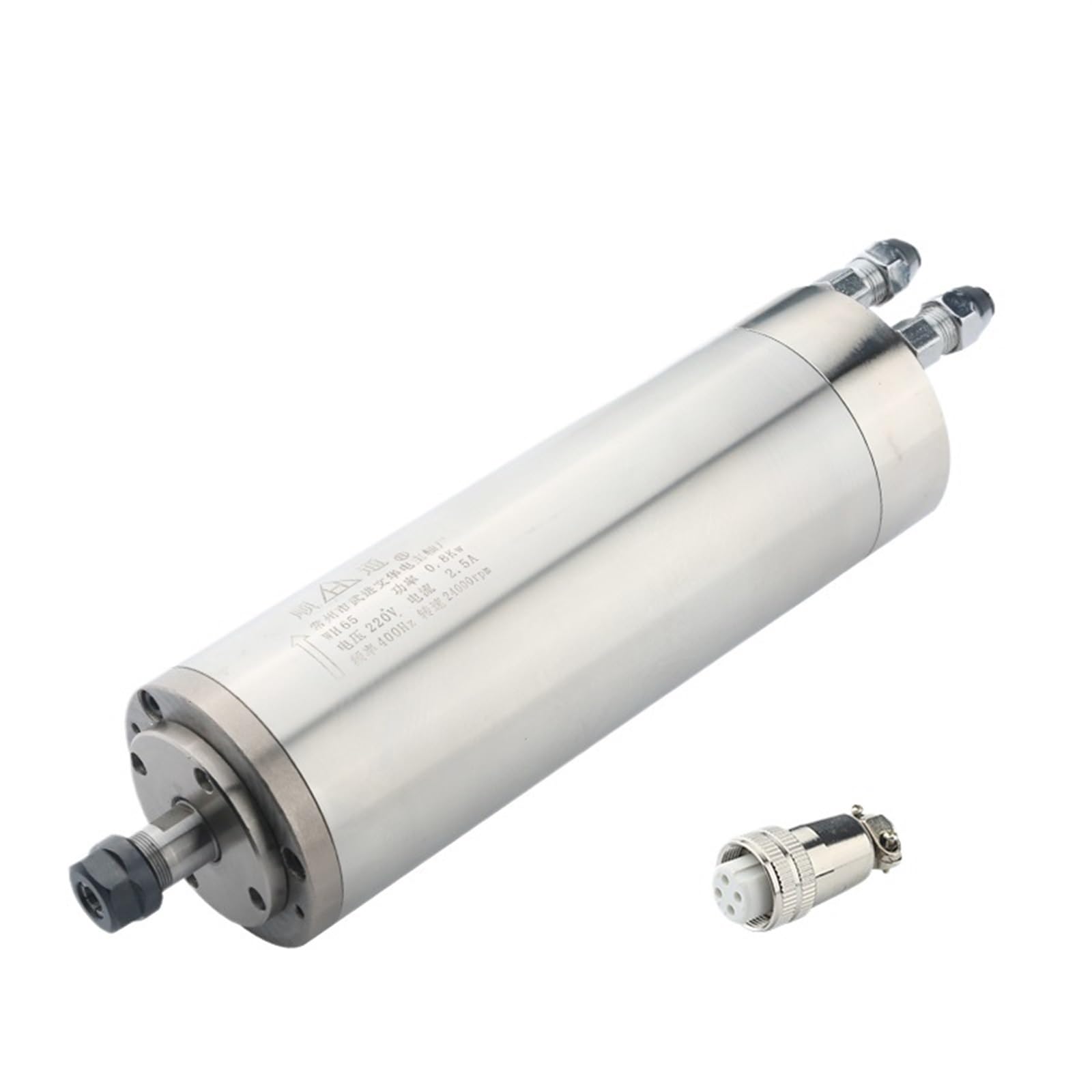 Moteur ER11 800W refroidi à l'eau 4 roulements pour stopper le jeu axial en fraisage