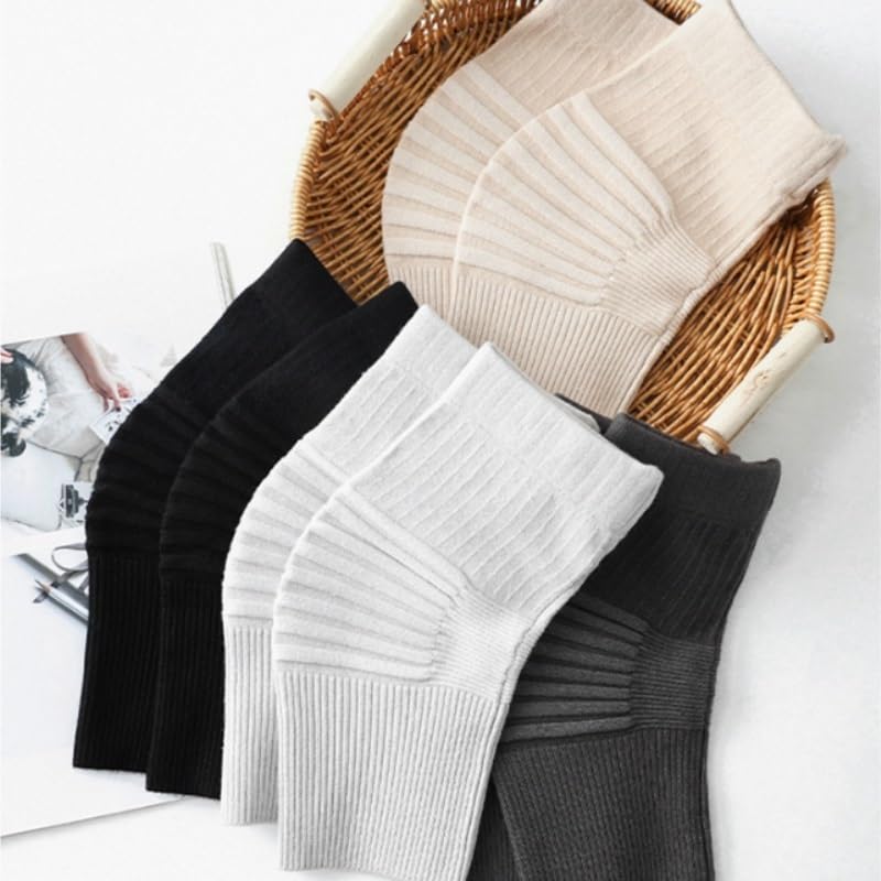 Cashmere Knee Protection Warmth Anti Slip Sock for Ladies