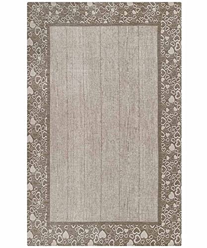 By Suardi Tappeto Velour Antiscivolo Dis. Amore