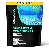 MAV AquaDoc Pool Stabilizer and Conditioner - 10lb - Cyanuric Acid Stabilizer for Swimming Pools - Pool Chemicals Made in The USA
