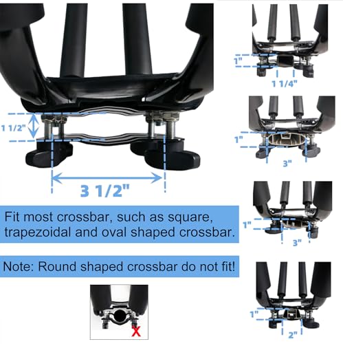 image for YUANSHI 2 Pairs Heavy Duty Kayak Roof Rack J-Bar Carrier Holder - Incl