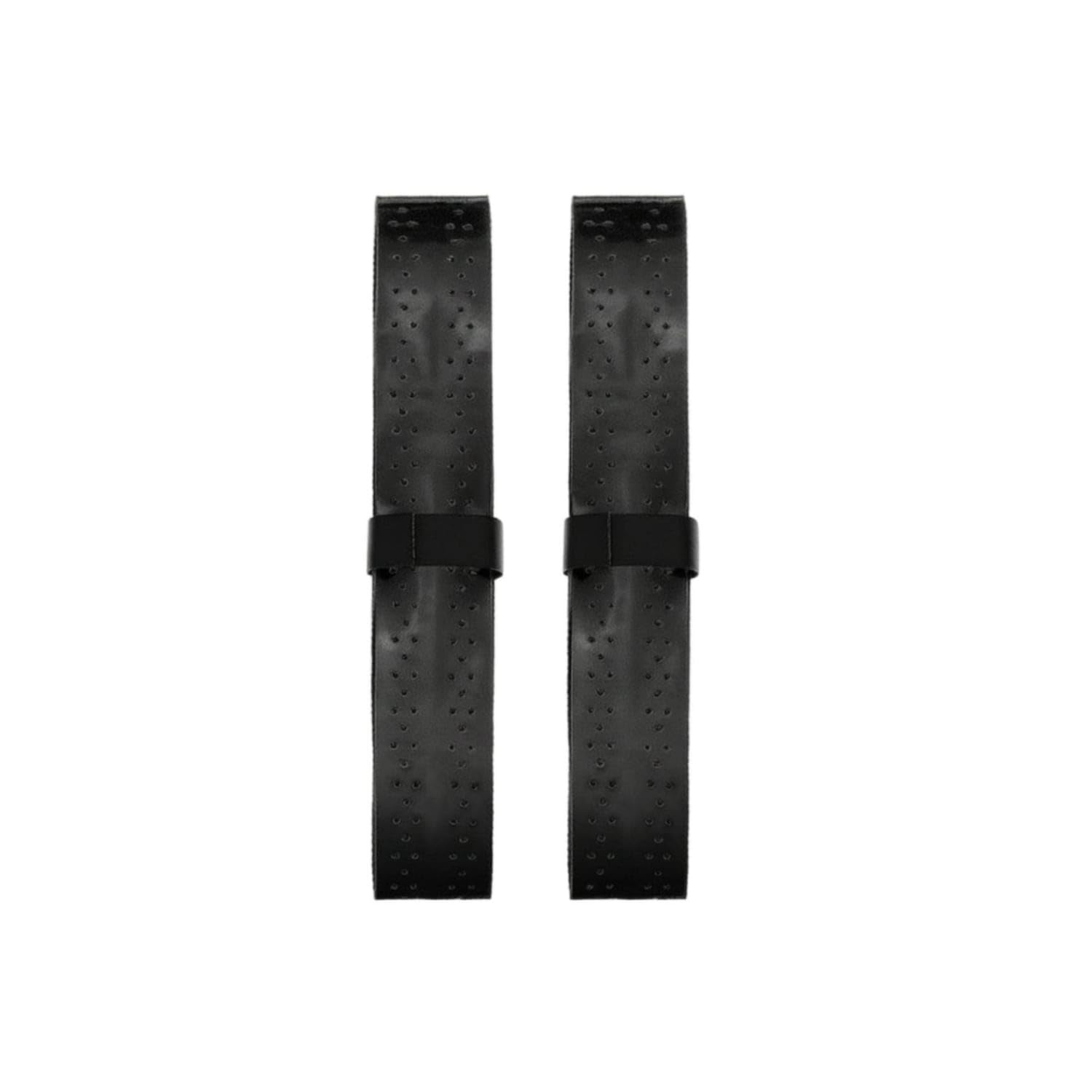 Perforated Pickleball Paddle Overgrip Ribbed Pickleball Paddle Grip Tape Cushioned Overgrip with Ventilation Holes Breathable for Tennis Players, Training Sessions, Black-image-6