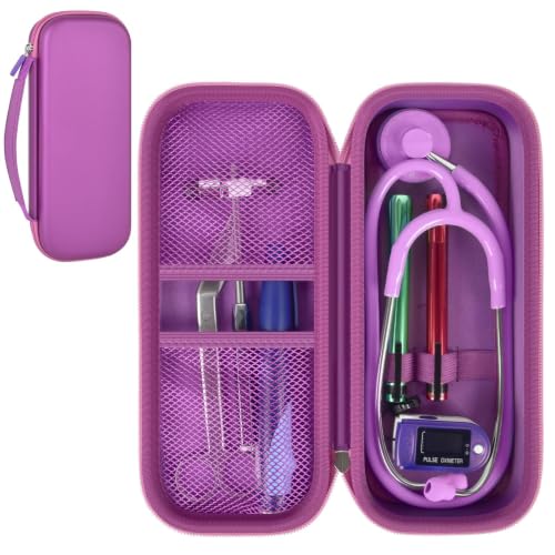 ALKOO Stethoscope Case for 3M Littmann Classic III/Cardiology IV, Violet