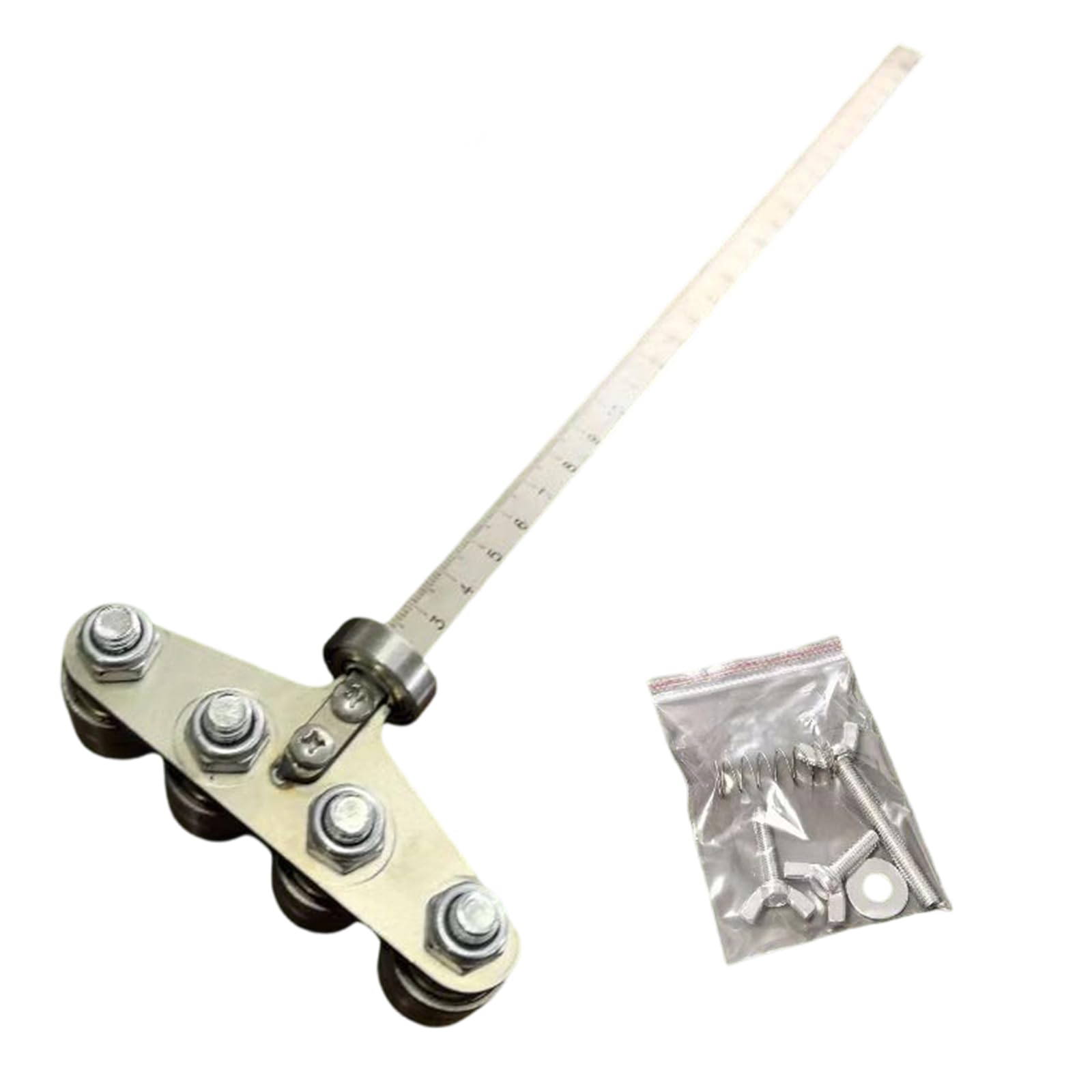 Piceioep Straight Row User Friendly Positioning Measure 60Cm Rustless Easy Arrange For Accurate Cutting Measurement Ideal Specialists Substance Cutter