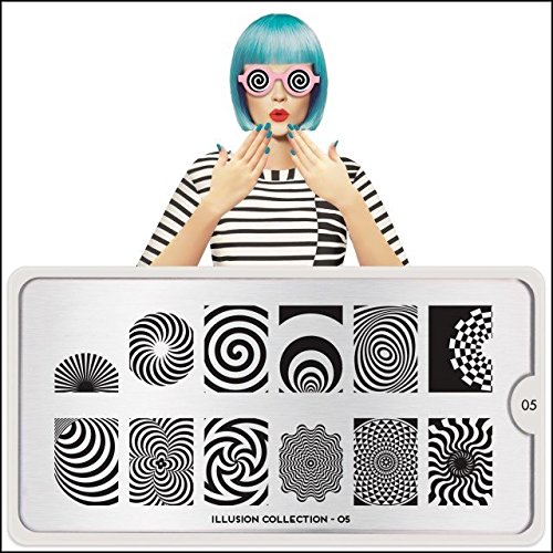MoYou London  Nail Art Stamping placa Illusion 05
