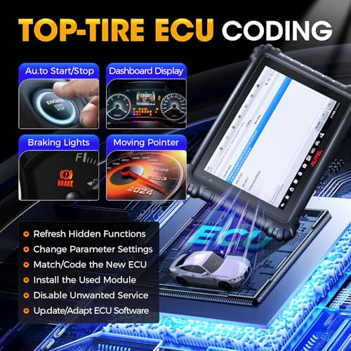 Autel Scanner MaxiSys MS906 PRO, 2026 MS906Pro Same as MS906 MAX w/ECU Coding, V2.0 of MS906BT MP900BT, Lite of Elite II PRO, CAN FD DoIP, 40+ Reset, 3000+ Active Tests, OE Diagnostic, Auto Scan 2.0 - Image 4