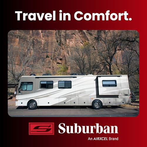 Image of Suburban LP-R524V Two-Stage Regulator Kit with Vertical Vent for Safe and Reliable Propane Gas Pressure Control in Your RV or Motorhome