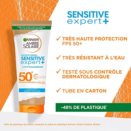 Garnier Ambre Solaire Routine Protection Solaire Visage & Corps Sensitive Expert+ - vue 3