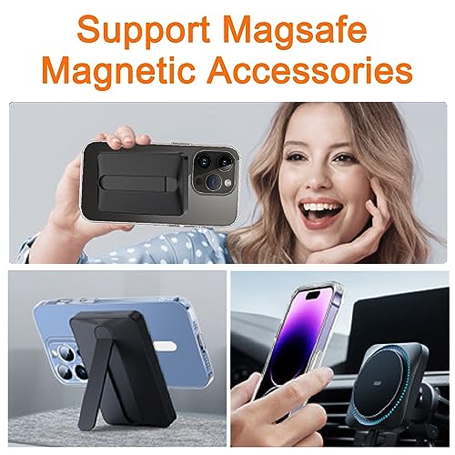 Image of COJOC 3PCS for Magsafe Ring Sticker,Universal Magnetic Conversion Adapter Compatible with Wireless Charging Accessories for iPhone 17 /Air /16 /15 /14 Series, Galaxy Series and Phone Case,Dark Blue