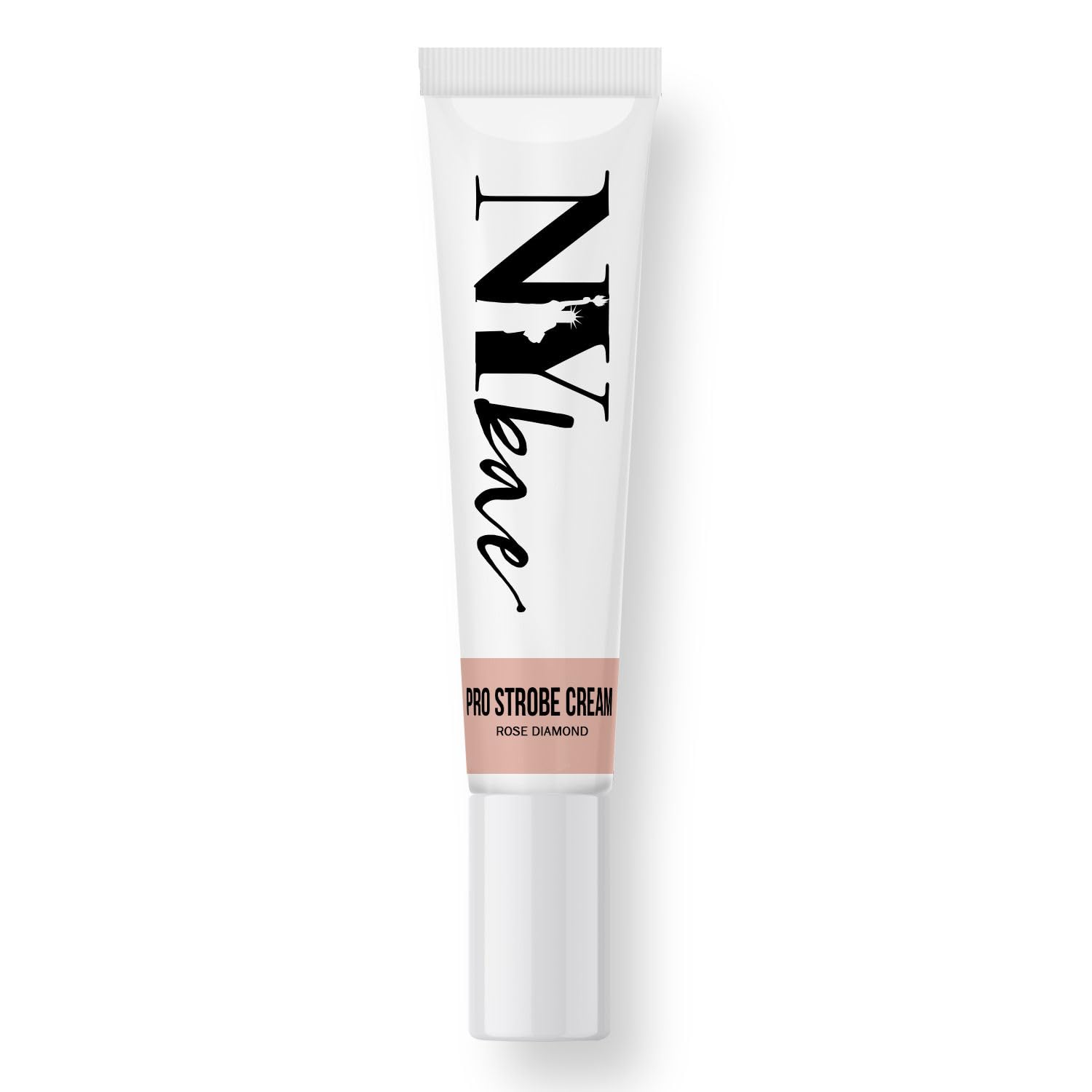 NY Bae PRO Strobe Cream, Primer, Highlighter, Moisturizer, Glowing Korean Skin, Rose Diamond, 12g