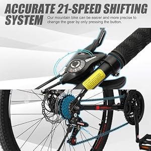 Ktaxon Mountain Bike 27.5 Inch Men & Women Mountain Bike 21Speed Adult Bike — photo 4 of 6