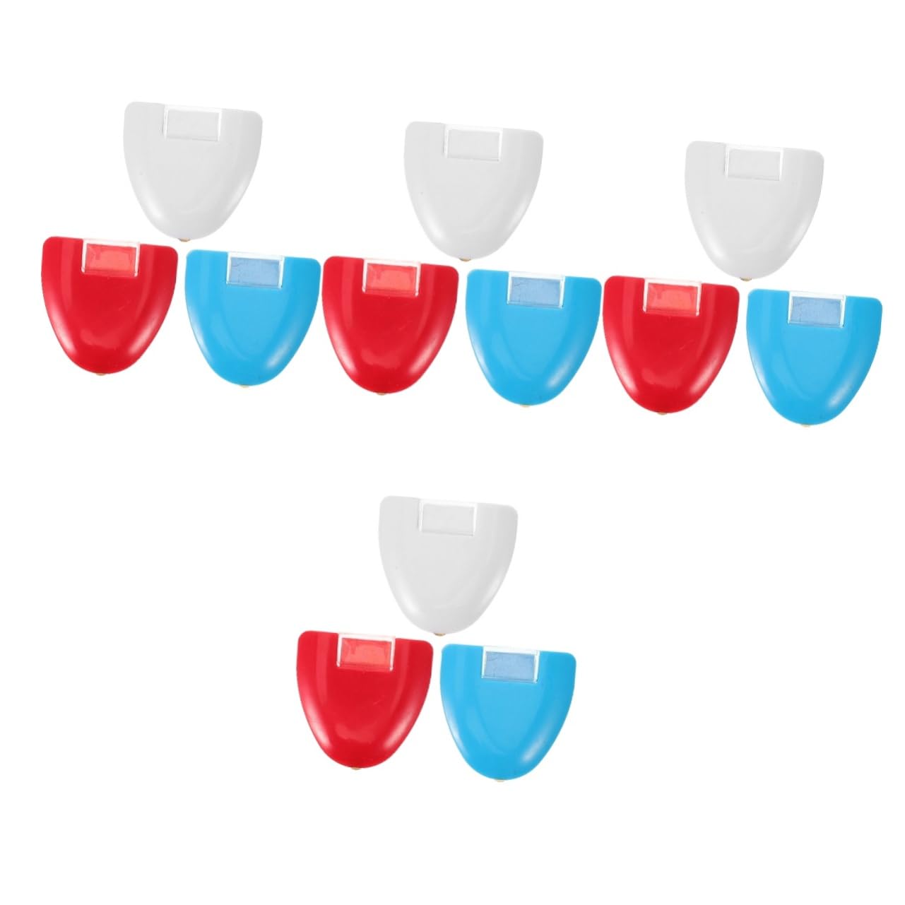 NUOBESTY 4 Set di Strumenti da Cucito Pennarelli per Tessuti Gessetti per Sartoria Anti-sbavatura per Abbigliamento E Decorazioni per La Casa 3 Pezzi*4