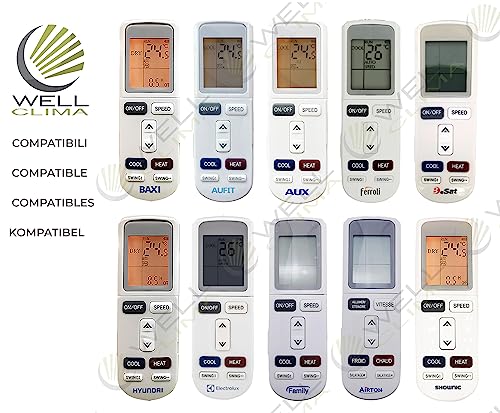 Télécommande climatiseur YKR-L/101E compatible YKR-L/102E YKR-HL/101E