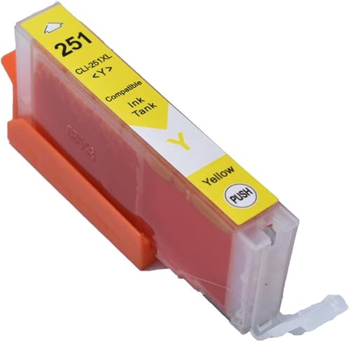 Miniatura 6 de BABU Paquete de 5 cartuchos de tinta compatibles de repuesto para Canon pgi-250 cli-251 Work para Canon PIXMA IP7220 MG5450 MG 7120 MX722 MX922