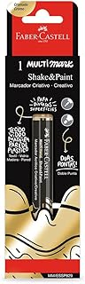 Marcadores MultiMark Multisuperfície, Faber-Castell, Ouro Cromado