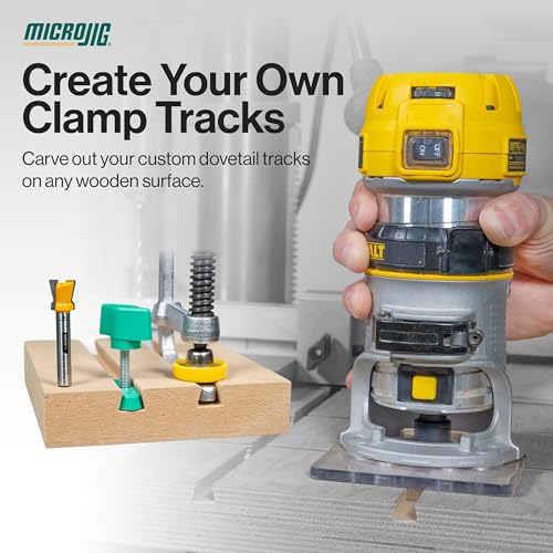 MICROJIG Matchfit Dovetail Router Bit