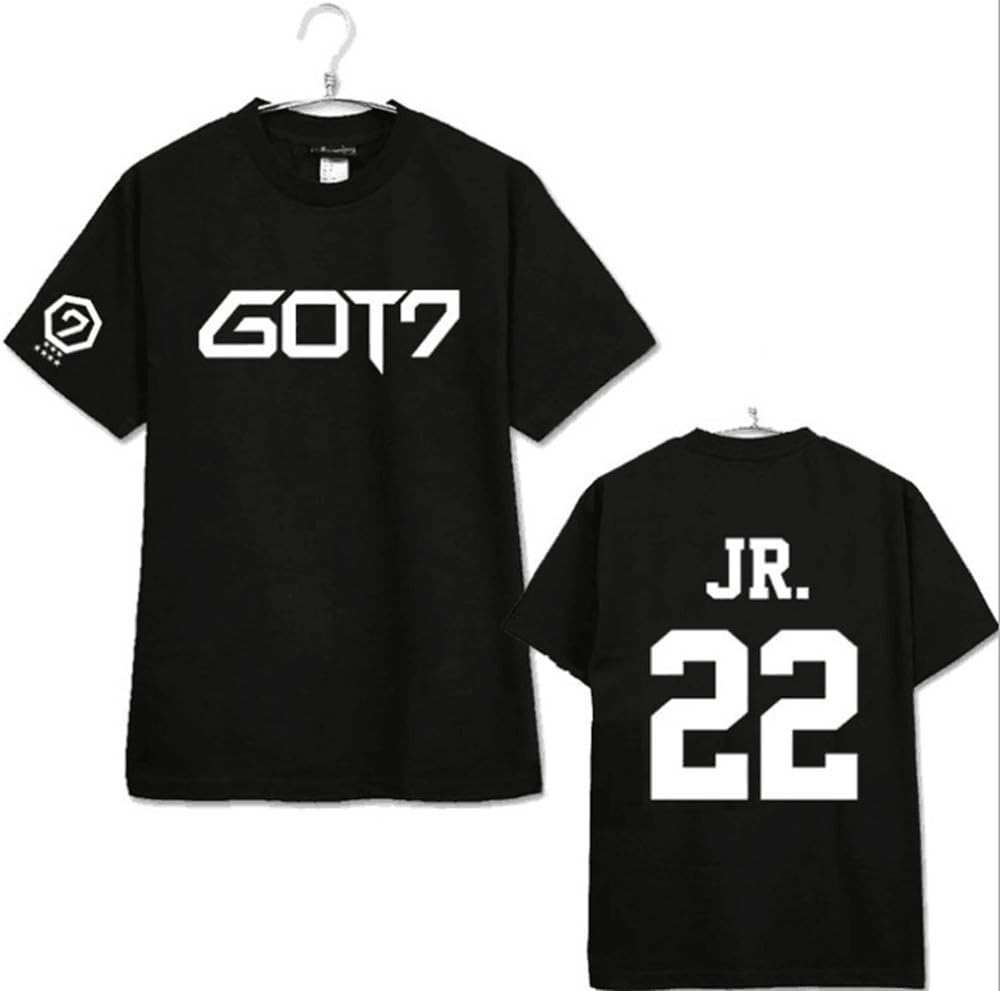 KPOP GOT7 Tshirt Bambam JB JR Mark Youngjae Jackson T-shirt Tee L JR