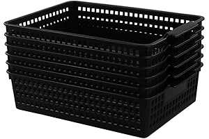 6-Pack Desktop Storage Basket for Office Supplies: Essential Workspace Management
