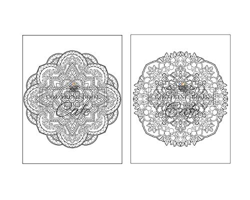 125 Mandalas: An Adult Coloring Book Featuring 125 of the World's Most Beautiful Mandalas for Stress Relief and Relaxation - Image 8
