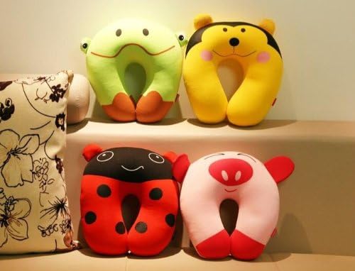 U-Shaped Neck Pain Relief Fashion Cartoon Pillow, Random Delivery