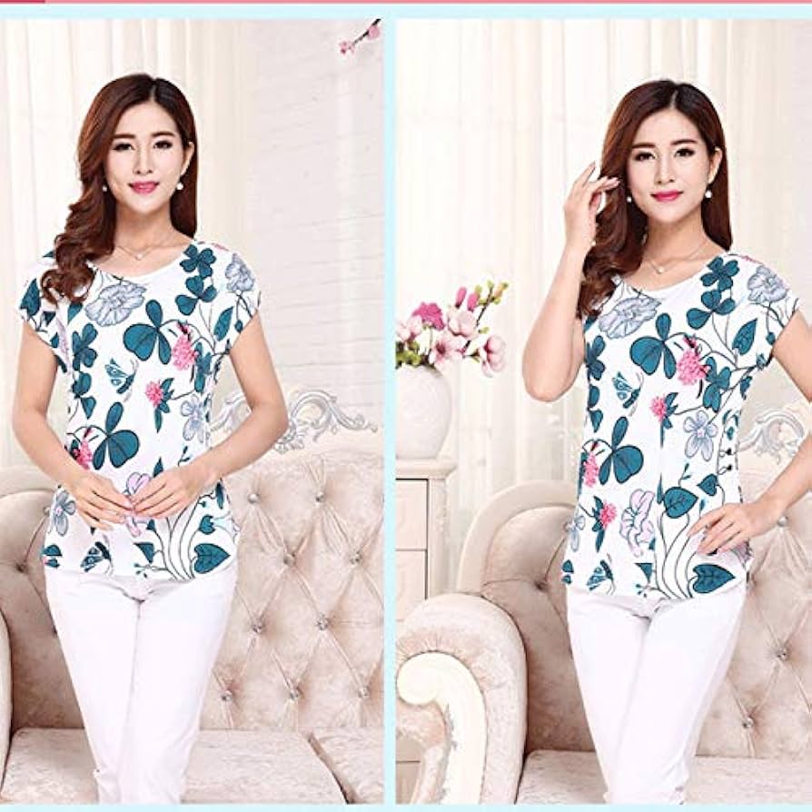 売れ筋商品 【新品】 人気 ブラウス Mサイズ プリント レディース 女性