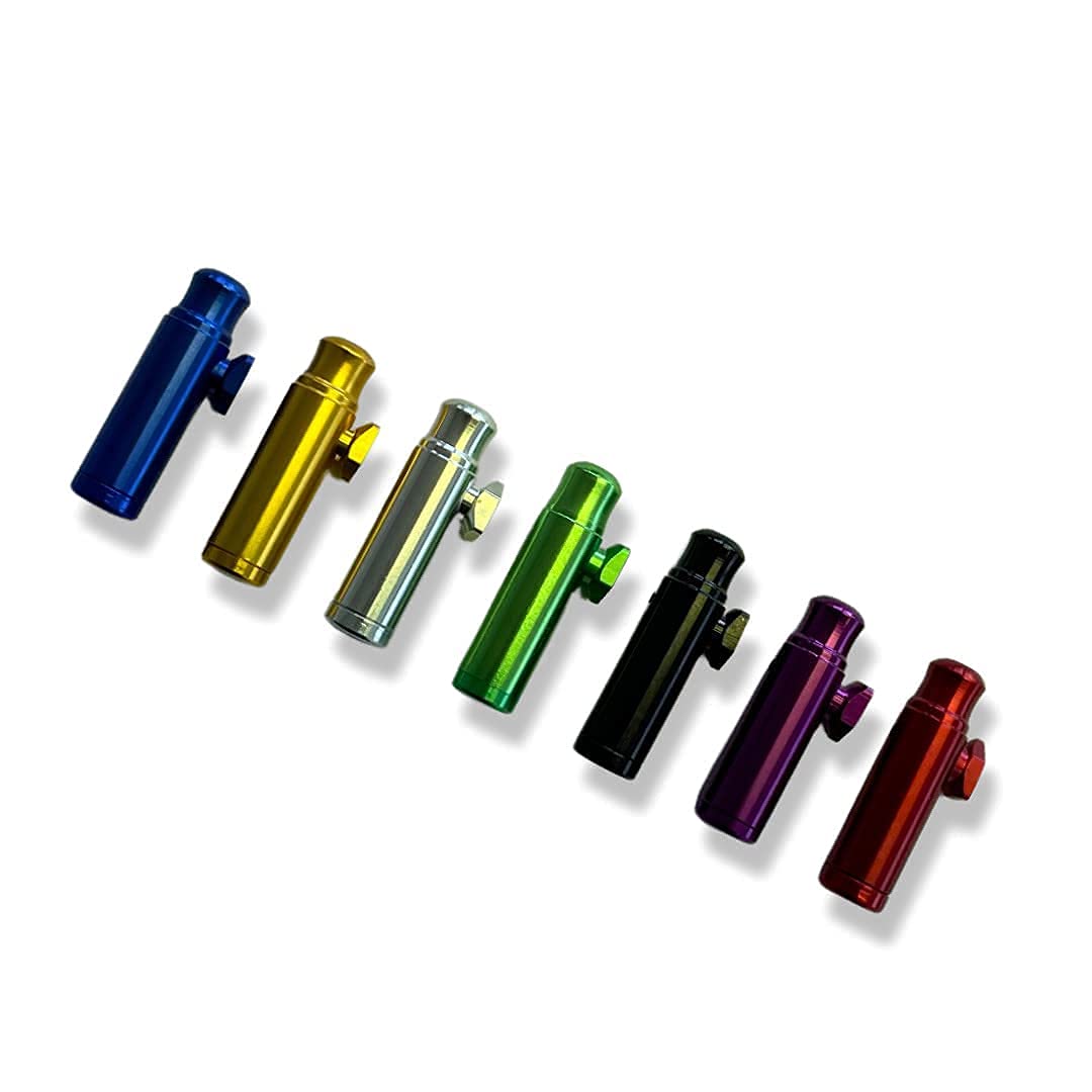 Dosatore Snuff M&M Smartek 82mm - Bottiglietta Per Sniff Colorata (Nero/Trasparente) - Foto 10