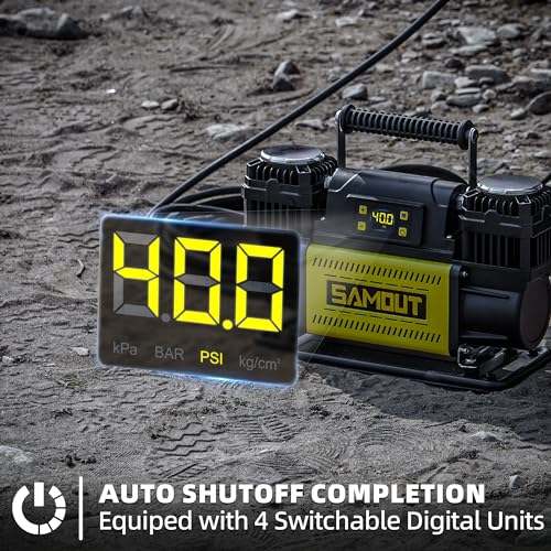 SAMOUT Off-Road Air Compressor Digital 12.3CFM 150PSI, SMAC35ST