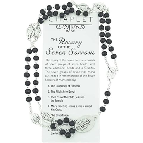 Chaplet Beads | The Rosary of The Seven Sorrows | Made in Italy Cover