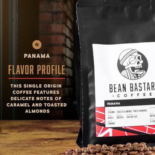 Bean Bastard Coffee PANAMA Medium Roast en Grano 12oz miniatura 3